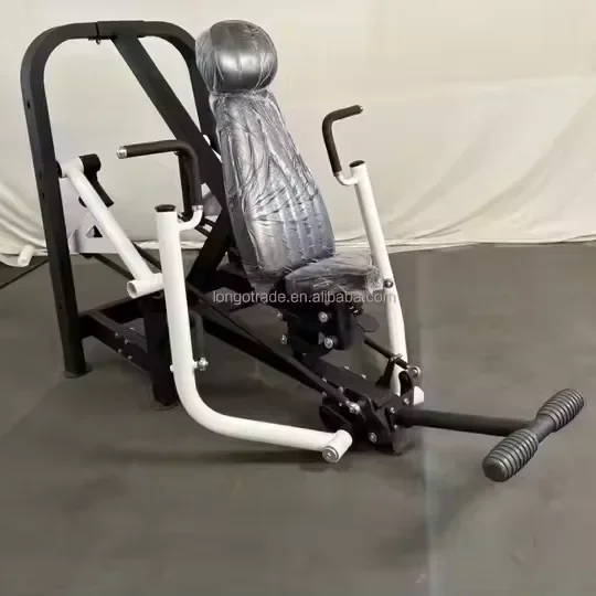 

For High-quality steel plate-loaded fitness equipment, seated chest press for strength training and arm exercises
