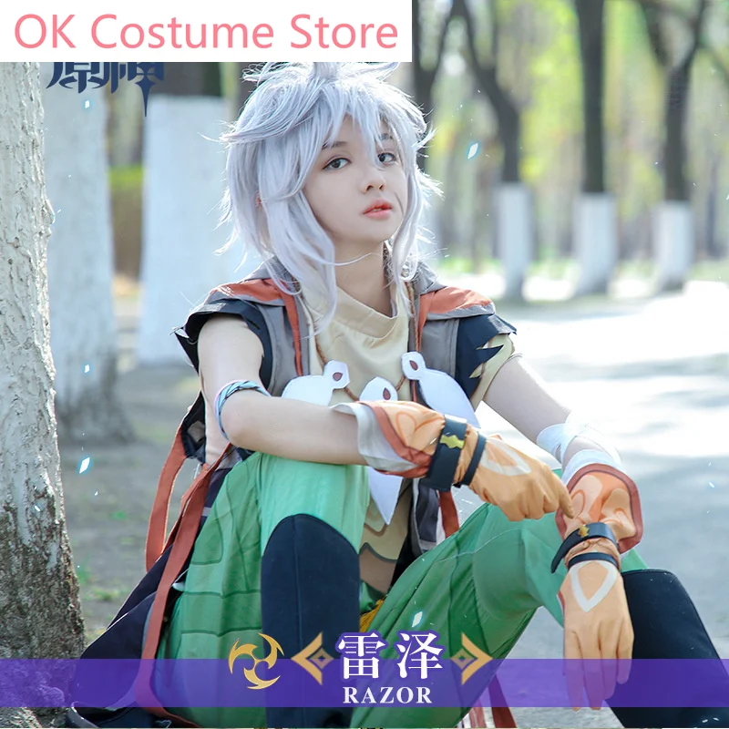 HoYoverse Game Animation Genshin Impact Razor Character Full Set Of Cosplay Two-dimensional Game Clothing Suit Christmas Gifts