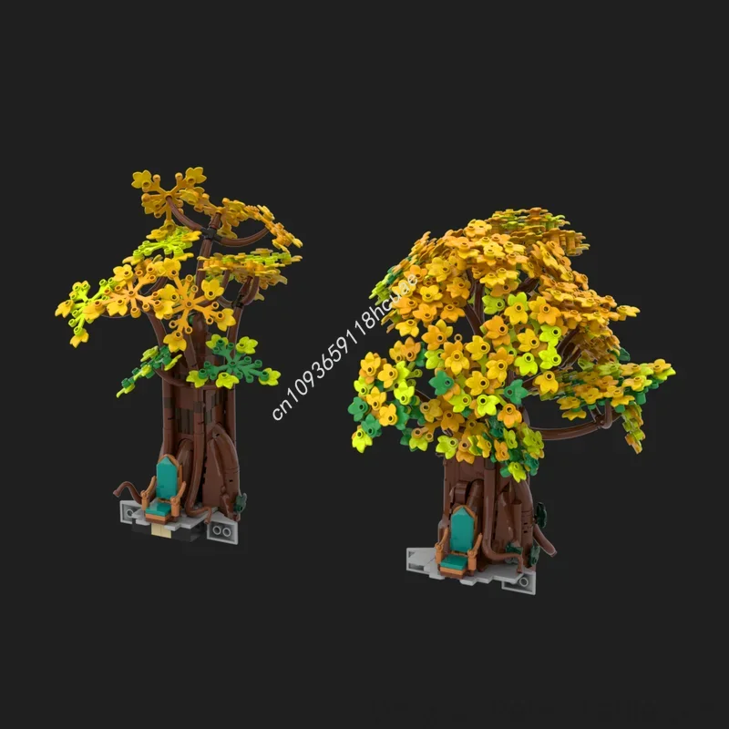 958pcs MOC Rivendell - Lusher Trees Custom Modular Model Building Block Diy Creative Assembly Educational Bricks Toys Kid Gift