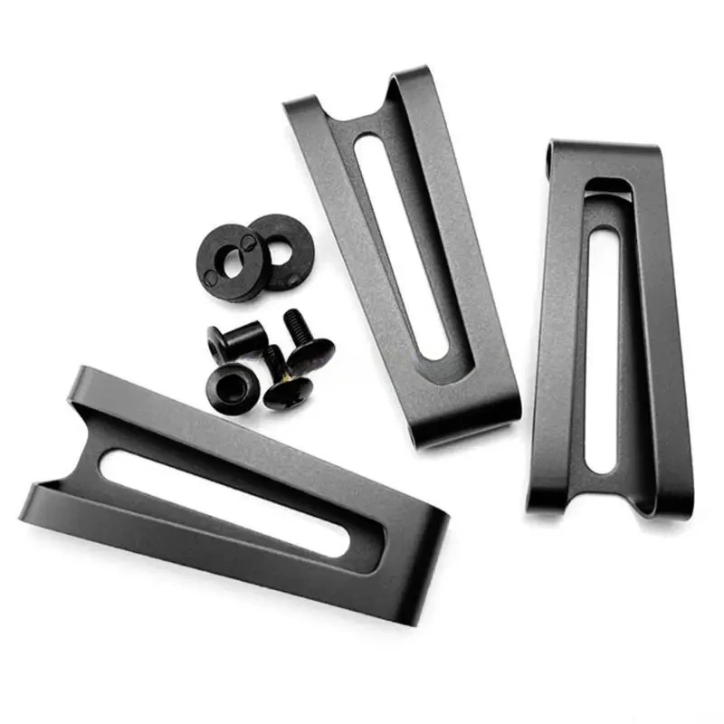 KYDEX IWB HOLSTER CLIPS Belt Clip for Kydex K Sheath Clip Replacement Metal Belt Clip with Screws DIY accessories
