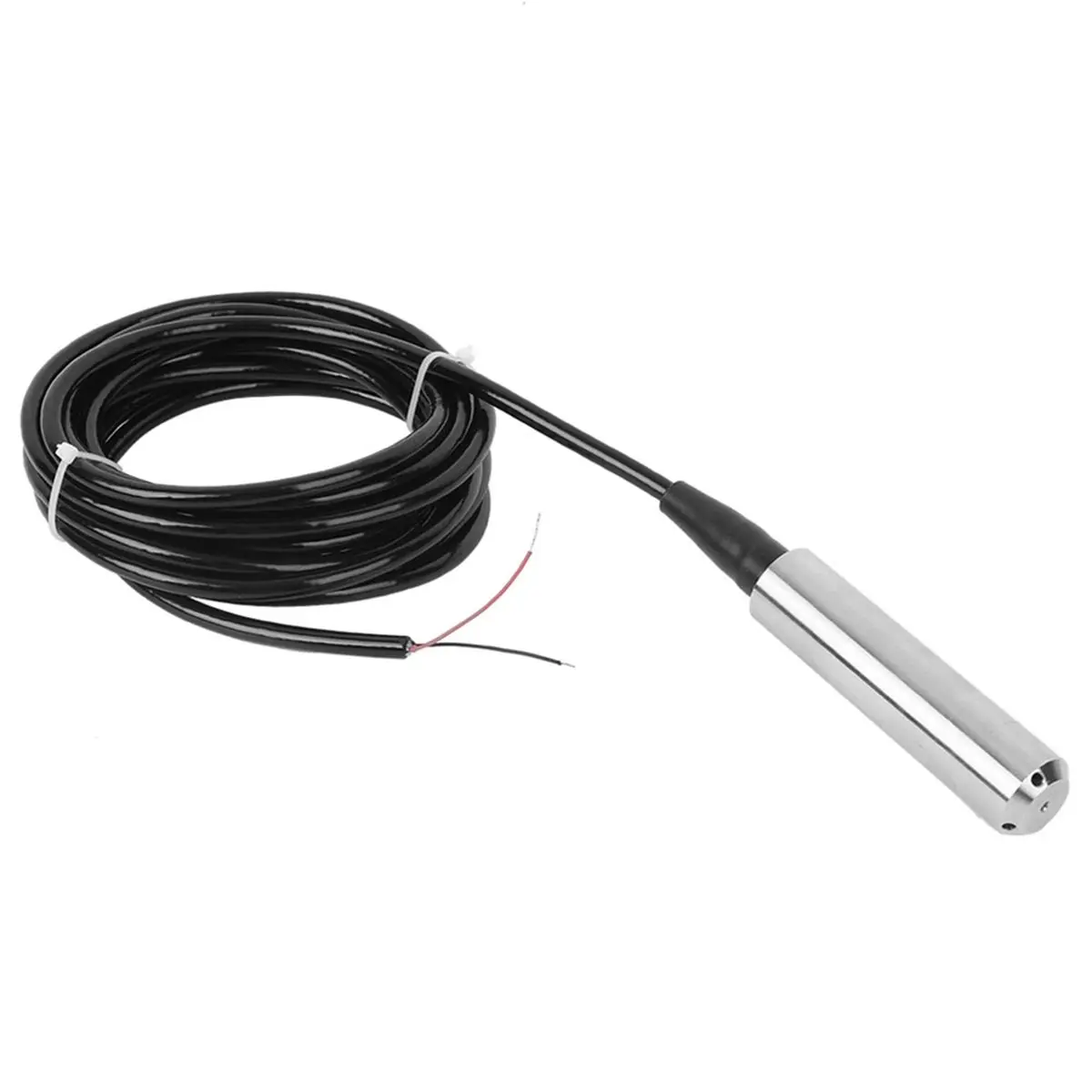 Level Sensor XK-136P Liquid Level Transmitter, 0-4m Range, 24VDC 4-20mA Output Water Level Detector