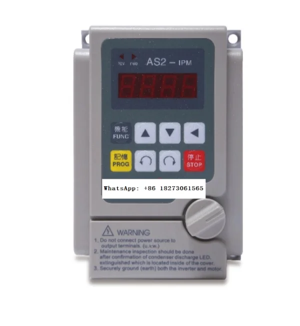 

Edley inverter single-phase 220v AS2-107 0.75KW1.5KW AS2-IPM governor