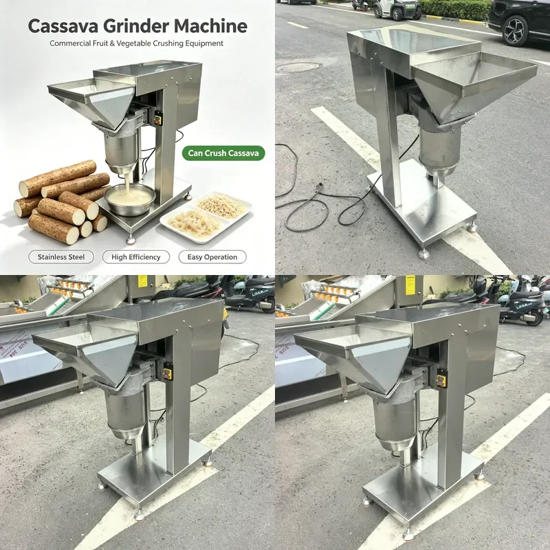 Automatic Potato Grinder Vegetable Chopper for Potato Processing Kitchen Tool