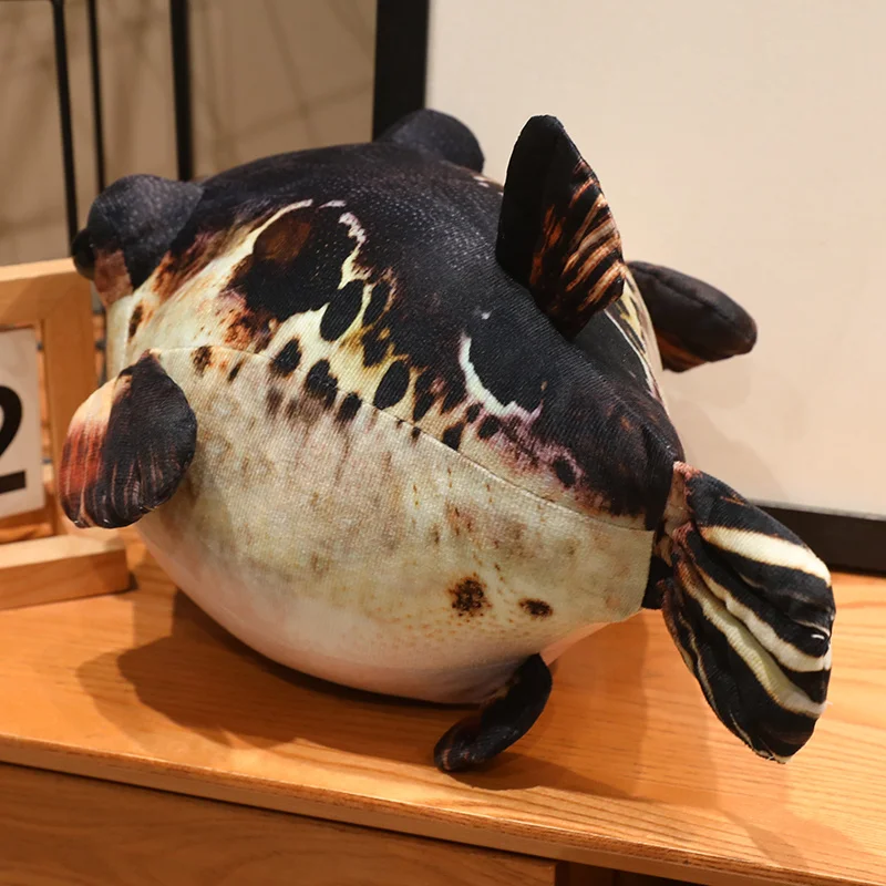 Pufferfish plush pillow product detail
