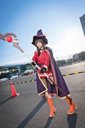 Megumin Staf Anime Kono Subarashi Sekai Ni Shukufuku Wo! F Cosplay Props Halloween Carnival Party Event Stage