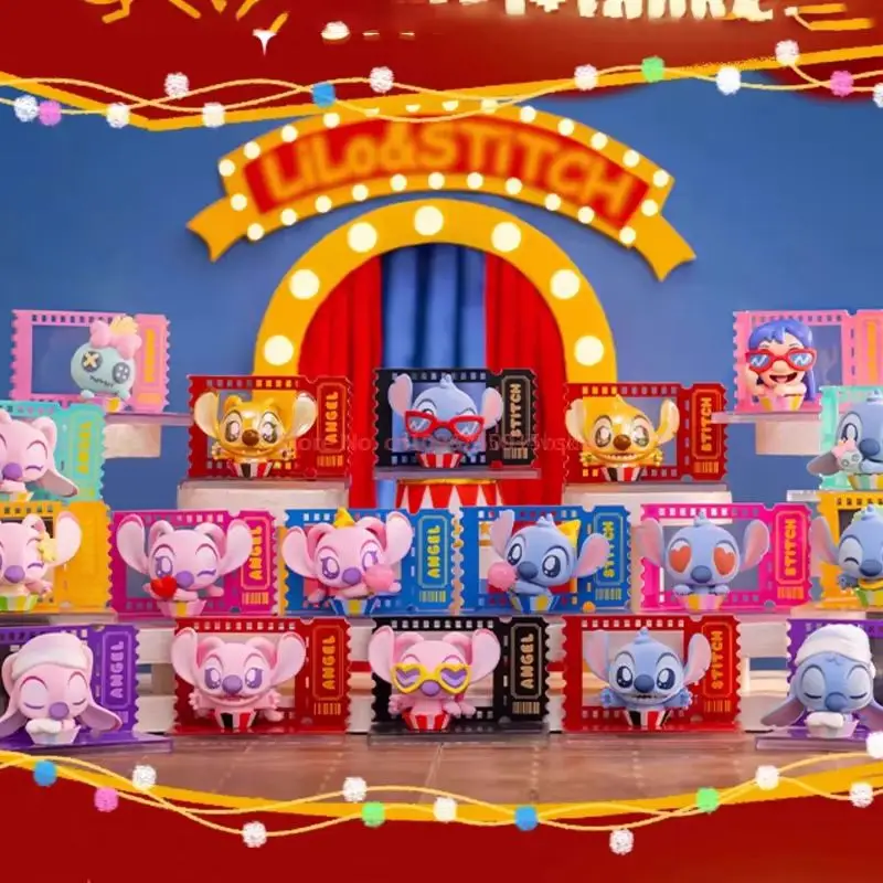 Figura de acción interestelar Baby Stitch, bonita caja ciega de grano, juguete, adorno de moda para fanáticos de las películas, coleccionables