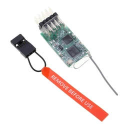 4100E 2.4GHz 4Ch Receiver DSM2 MICRO FULL RANGE +800m 4100x RC Airplane For  JR/SPEKTRUM Transmitter