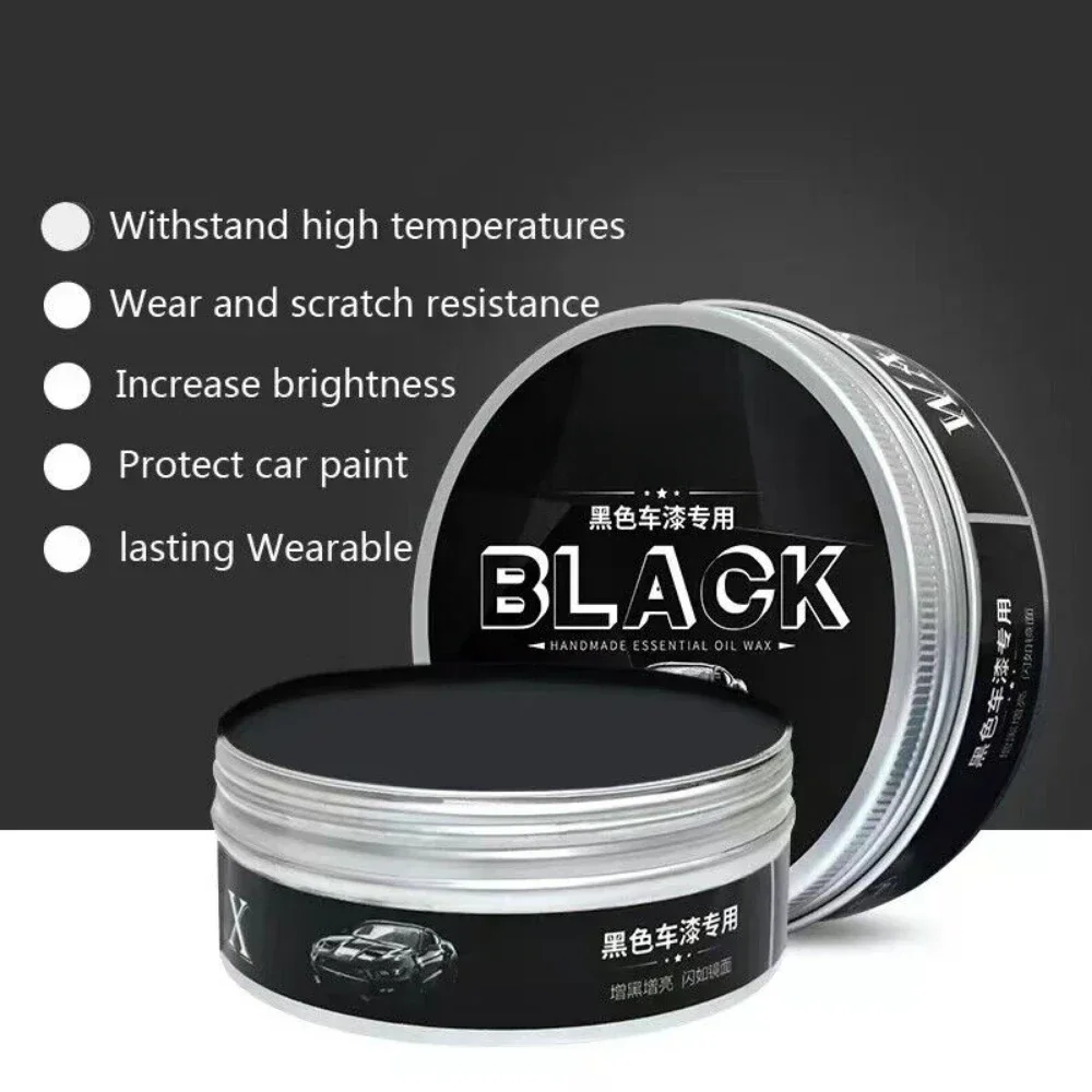 250ml Black Car Wax Plating Set Hard Glossy Layer Covering Surface Coating Polish Wax Fixing Scratch Repair