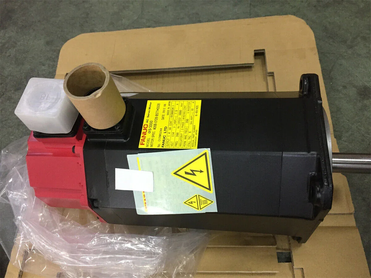 

New A06B-0128-B577 Fanuc Motor warranty 12 months