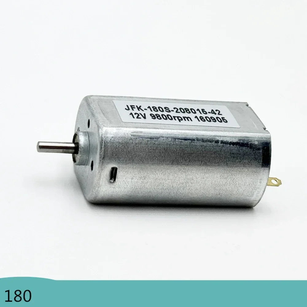 Mini 180 Carbon Brush Motor DC 3V 5V 6V 12V 9800RPM Strong Magnetic High Torque for Intelligent Toy Car Model Electric Machine