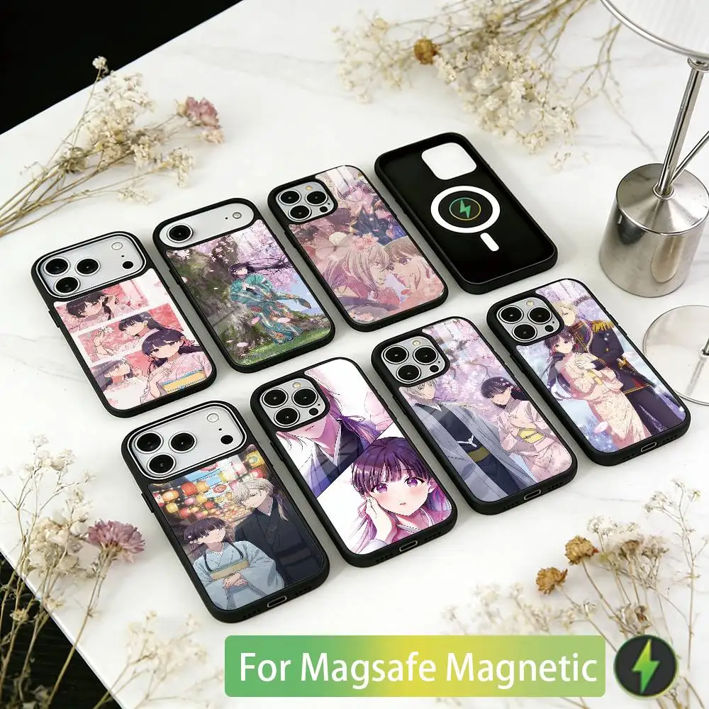 

My Happy Marriage Phone Case For iPhone17,16,15,14,13,12,11 Plus,Pro Magnetic For Magsafe Wireless Charging