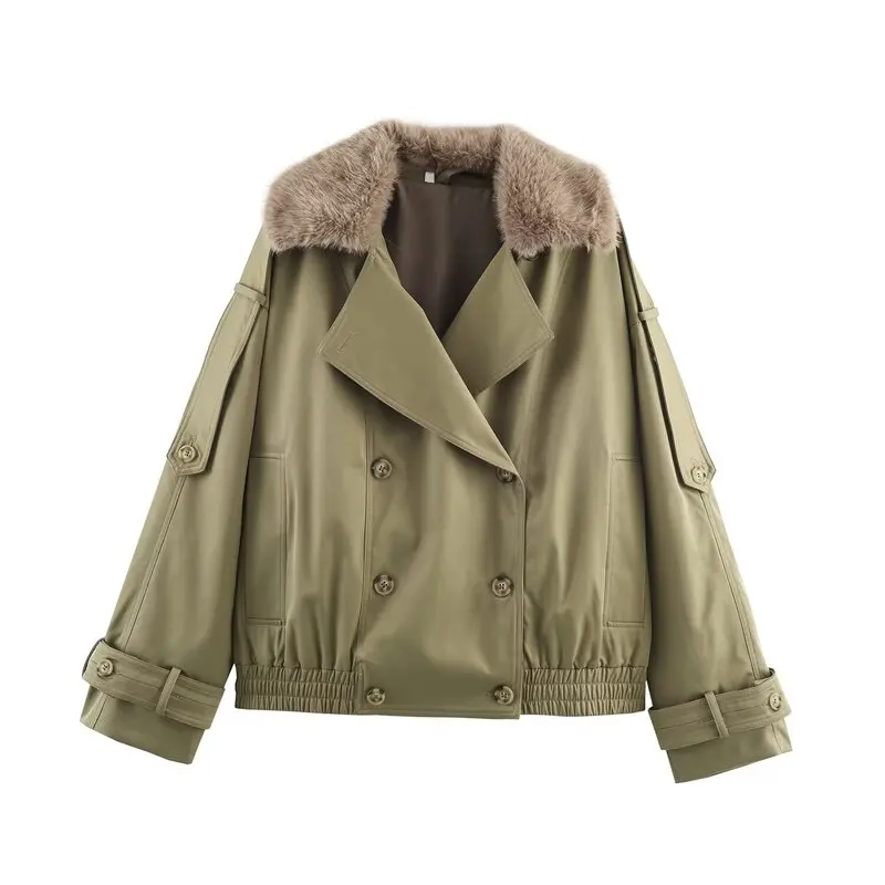 Cappotto giacca a vento da donna allentato ort impermeabile Nuovo cappotto Jaet da donna Sli casual dal design Faion autunno 2025