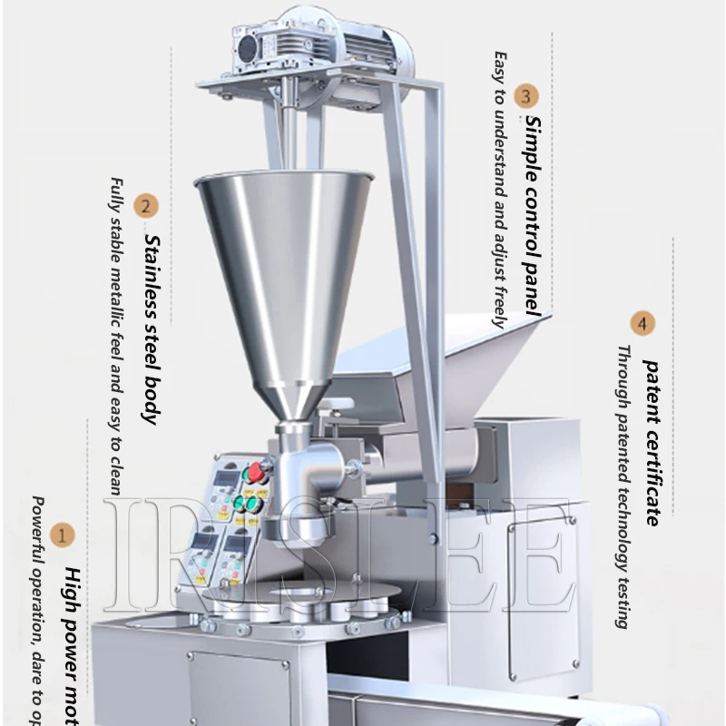 Pequeno Desktop Bolinho Automático Momo Fazendo Máquina/Vaporizado Recheado Bun Máquina/Baozi Enchimento Equipamento De Processamento