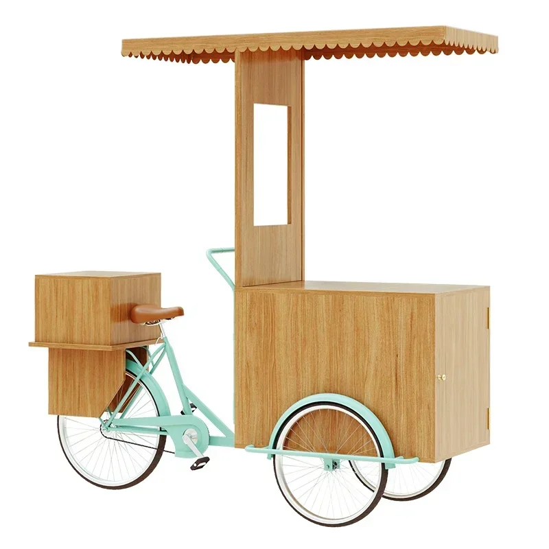 

Outdoor food truck scenic spot display props tricycle night market stall car