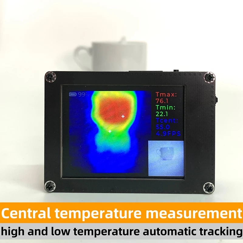 TICAM1 Industrial Infrared Temperature Detect Thermal Imager Accessories Parts With 200MP Visible Light Lens