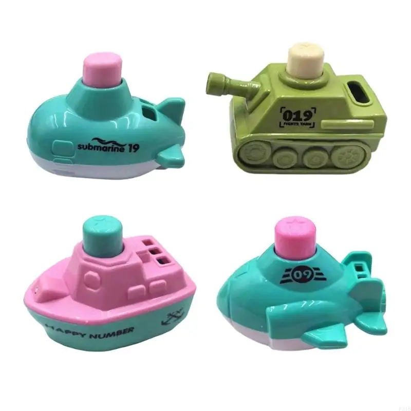 

Adorable Tanks Shaped Bath Toy For Kids Pool Water Play Activities P31B