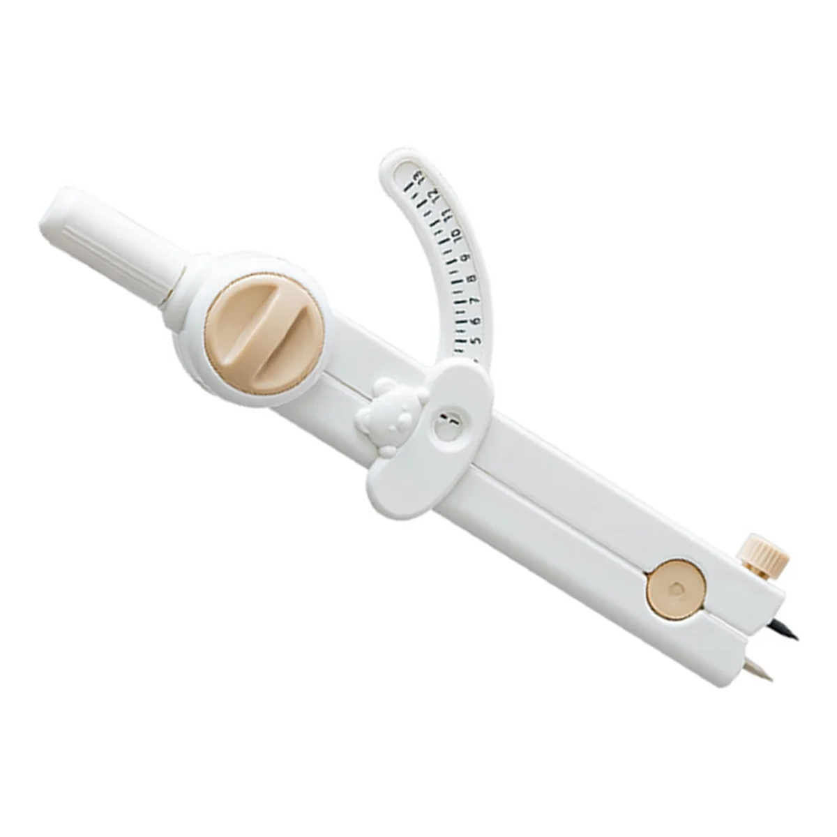 AA98 Drawing Compass for Art Professional Compass for Geometry Portable Compass with Scale