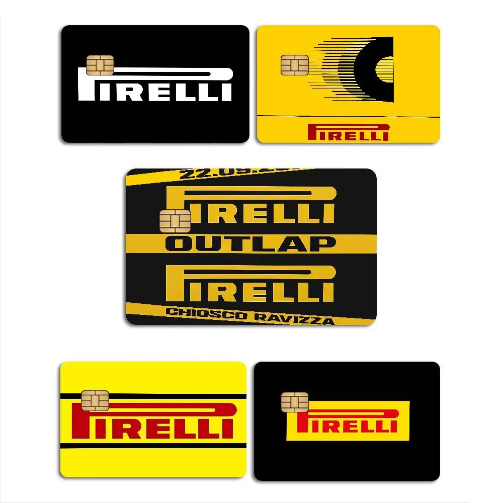 Pirel-lis Tires Oxford 100% Hot Sale Amine Credit Debit Bank Card Bus Card Film Skin Sticker