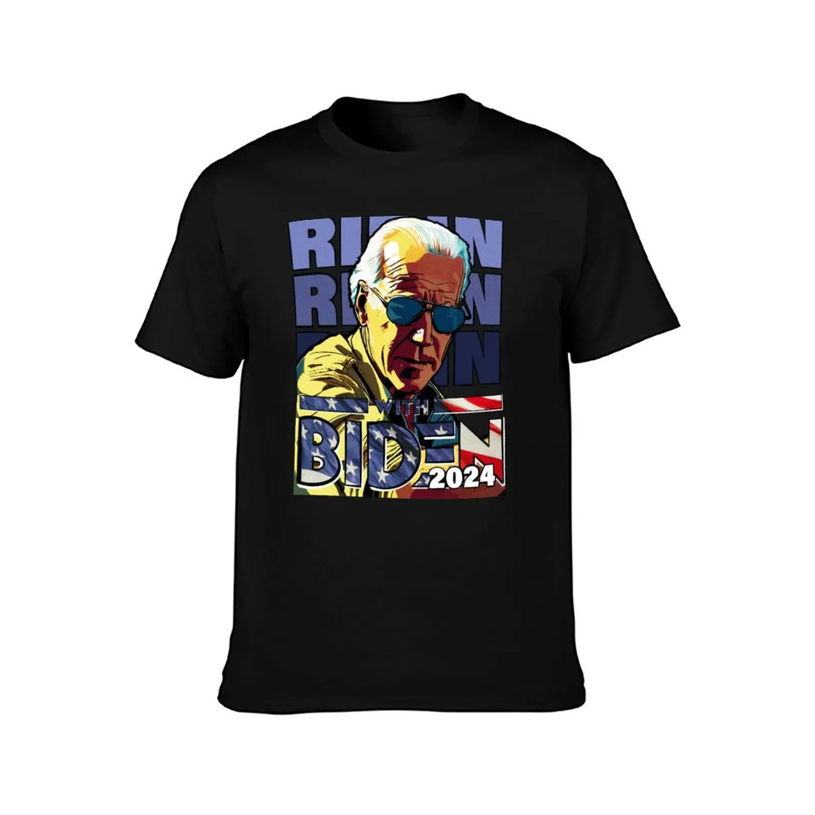 Ridin’ With Biden 2024 T-Shirt shirts graphic tees cheap stuff custom shirt summer clothes mens designer t shirt