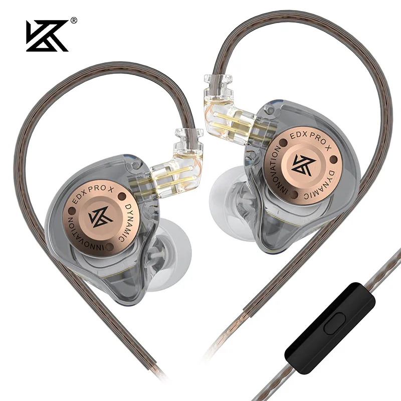 KZ EDX Pro X Sport HIFI проводные наушники с высоким качеством звука — фото товара
