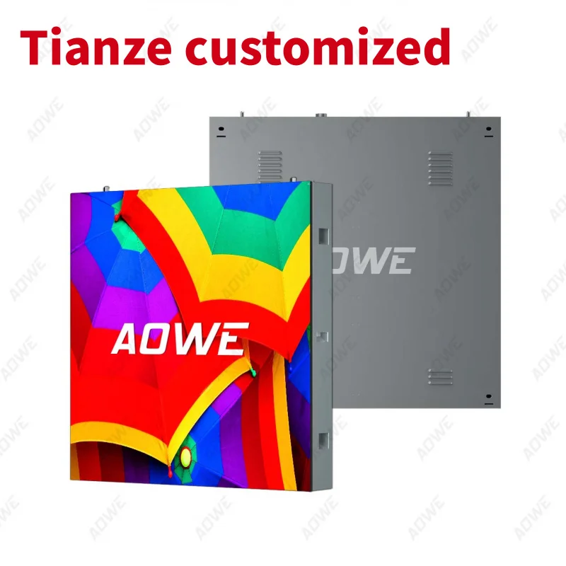 

(customized)Customized size easy Installation outdoor video led wall module led wall outside wall mounting