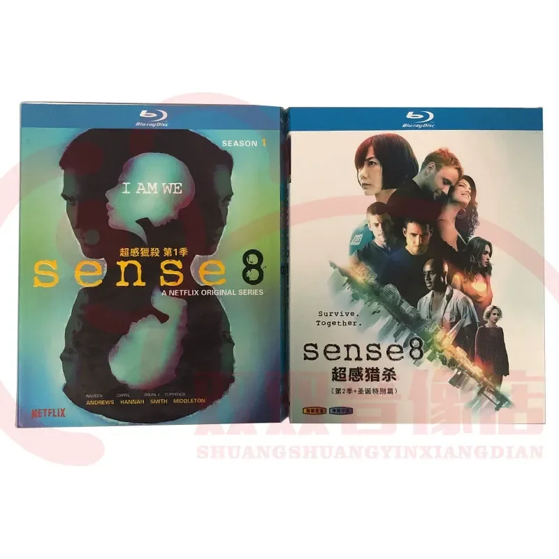 

BD Blu-ray American Drama Super Sense Hunt Seasons 1-2 plus Christmas Special Blu-ray Disc 1080P High Definition Box Set 4
