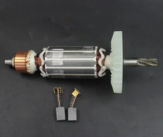 1 قطعة AC220V استبدال صالح لماكيتا HR2450 2440 2453 مرساة المحرك 5 الأسنان محرك المطرقة الكهربائية الدوار #6