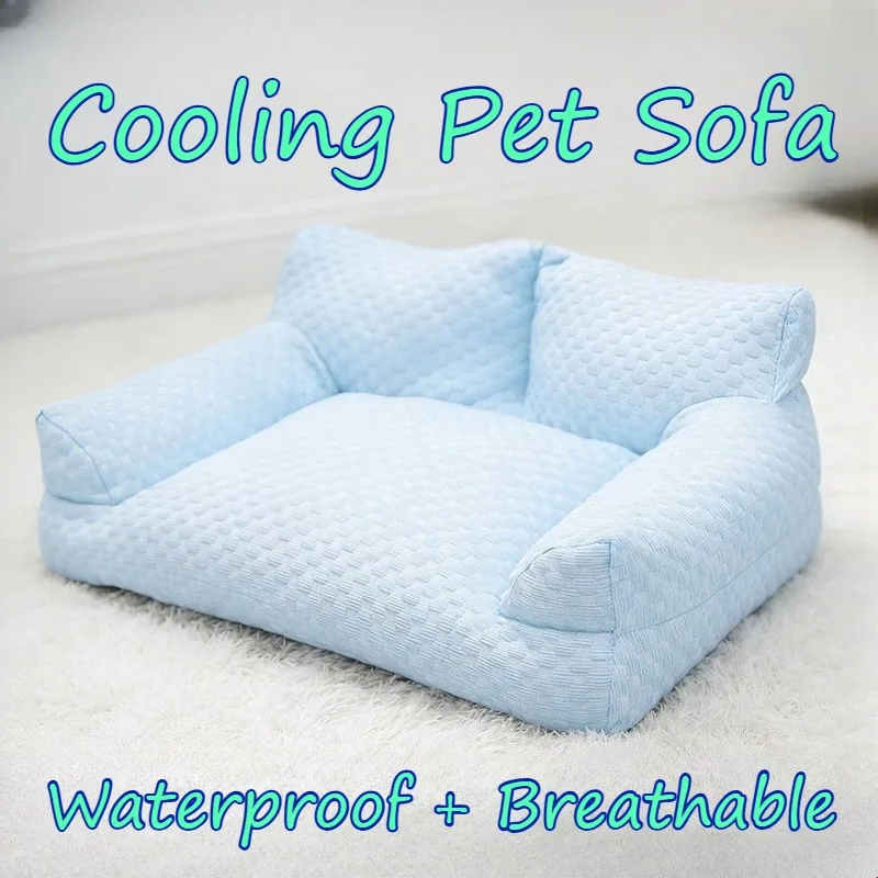 dog-beds-sofa-cats-rabbits-fox-pets-sleeping-soft-higher-comfortable-durable-chew-mechanical-wash-breathable-spacious-waterproof
