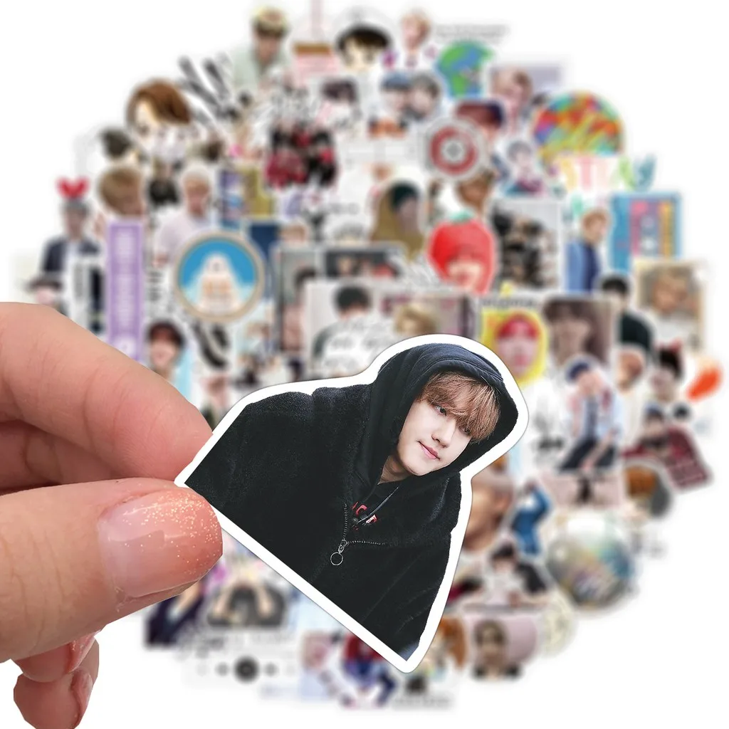 100/50/25/10PCS Stray Kids KOREA kpop Stickers For Refrigerator Car Helmet DIY Gift Box Bicycle Guitar Decal Notebook Skate