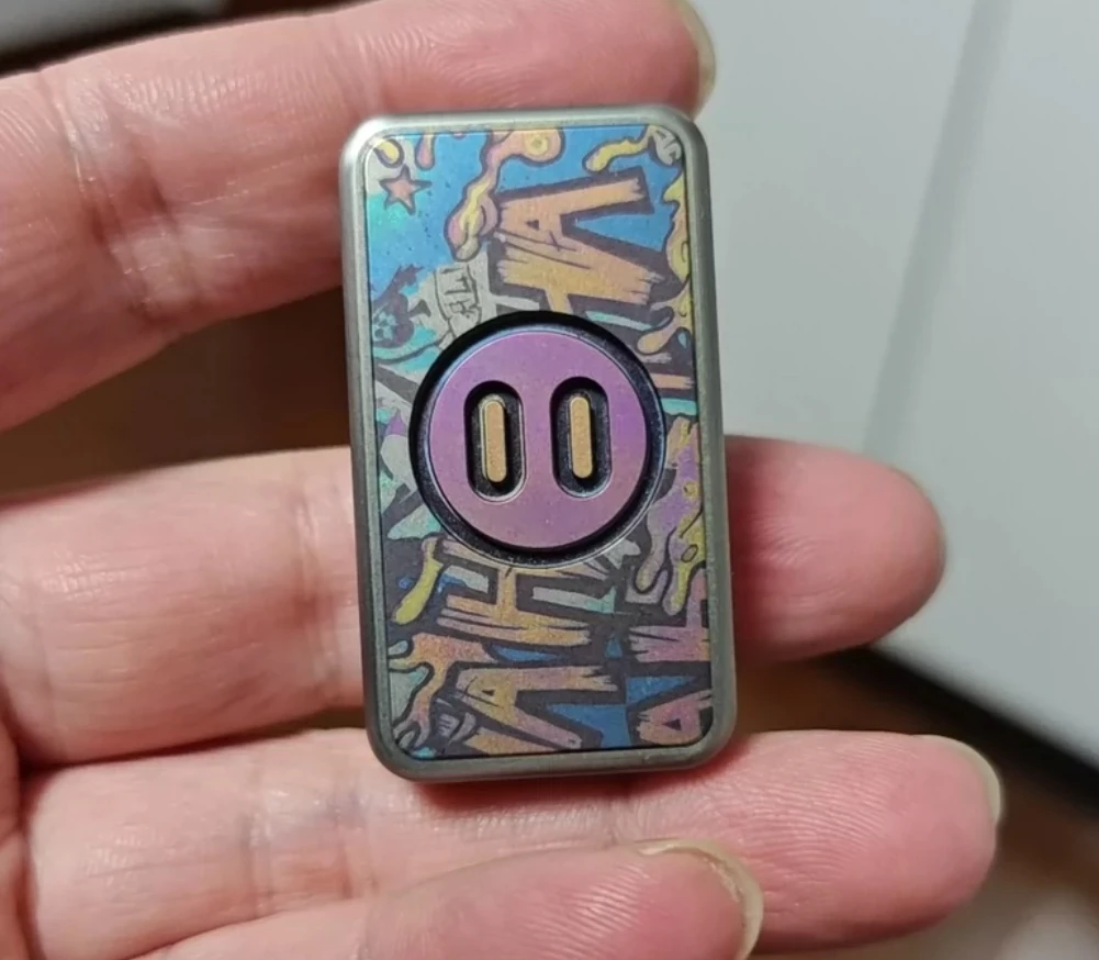 

Used EDC Yedc Pig Nose x Witcher Collaboration fidget slider Decompression toys