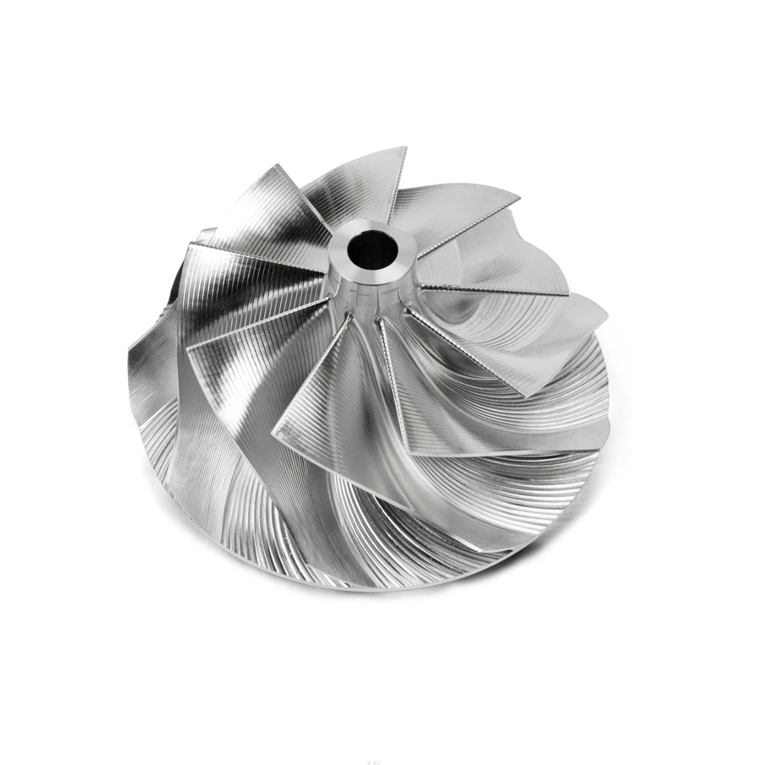 G Series Billet Forged Compressor Wheel Billet 48x60 9+0 Forward Rotation 5-AXIS CNC Machine