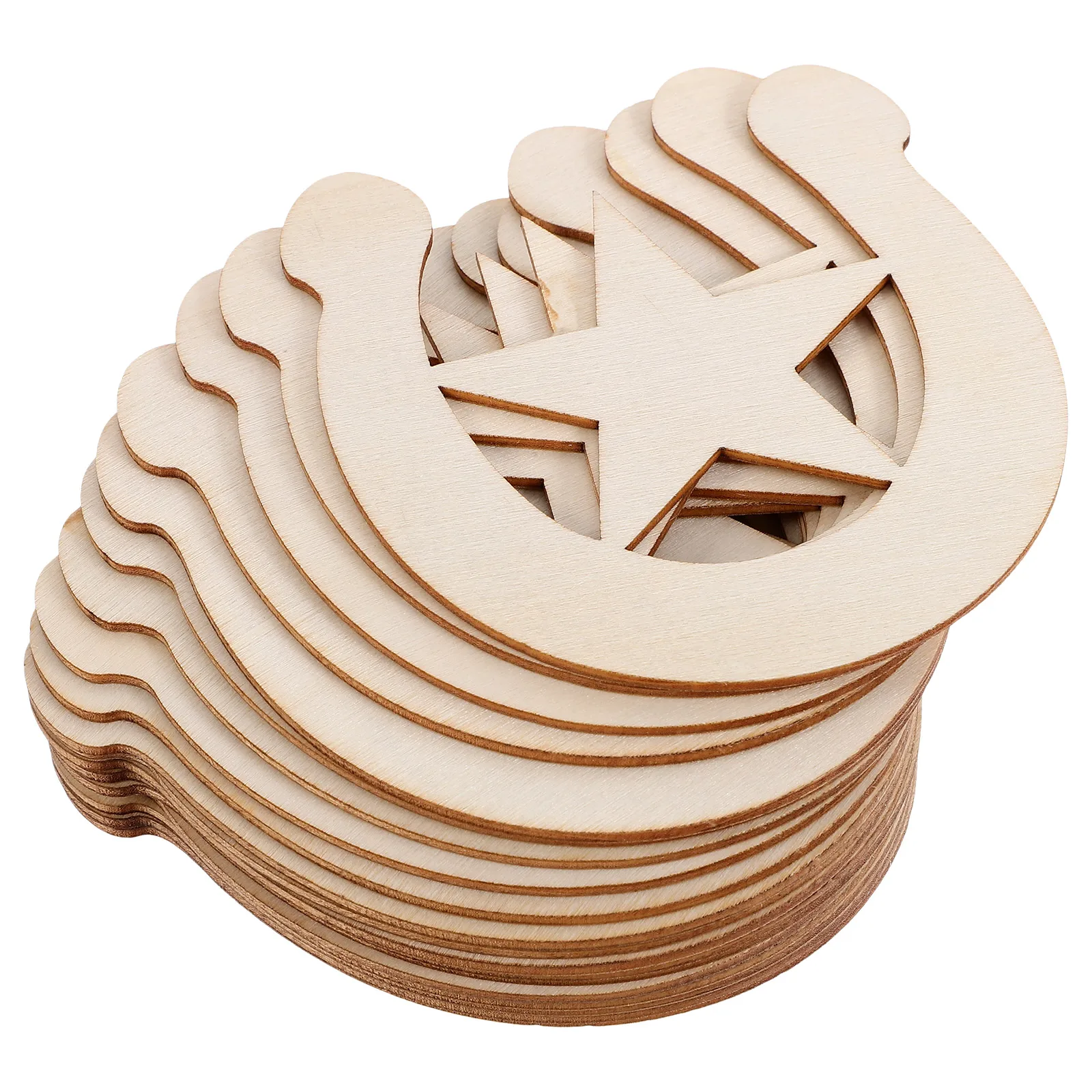 

Wooden Horseshoe Pendant Caballos Decoracion Gold for Crafts Fries Cowboy Decorations Cute Keychain