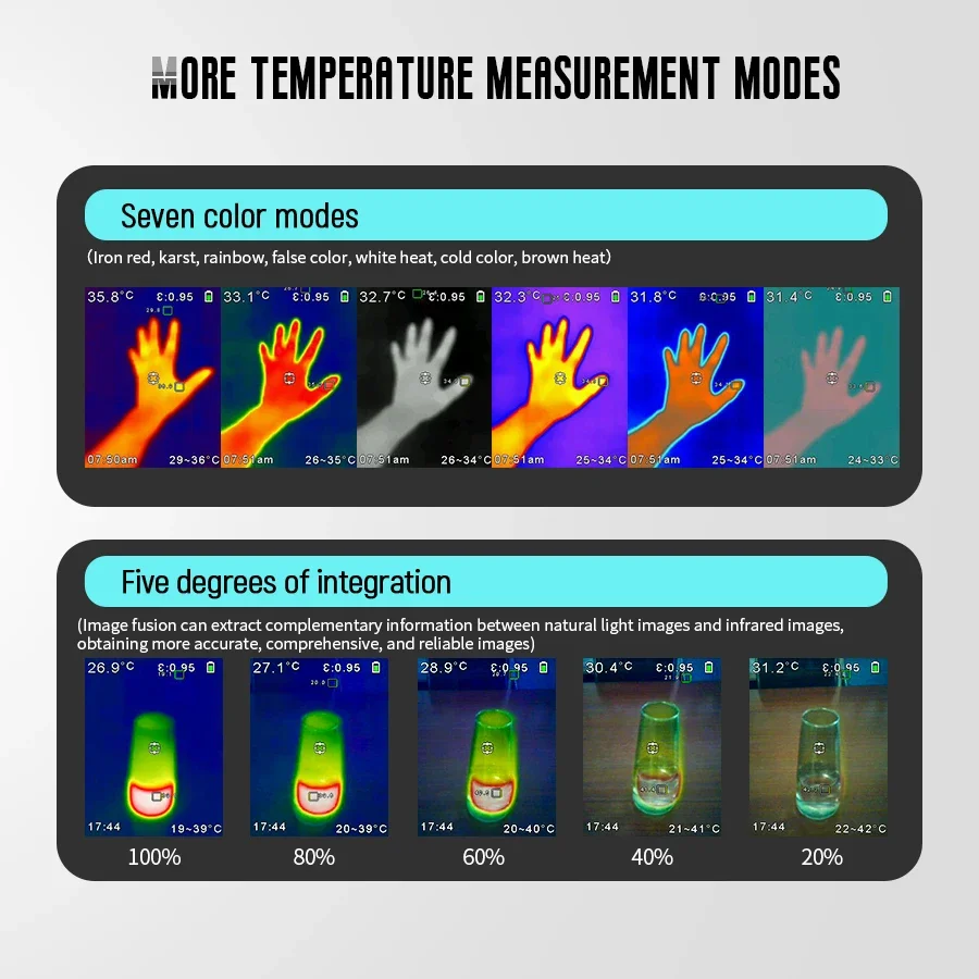 Portable thermal imagerJD108 long range thermal imaging camera water leak