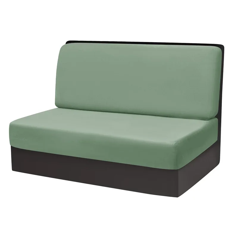 2 stks/set Stretch Fluwelen Bankbank Cover RV Dinette Kussenhoezen Zachte Sofa Rugleuning Cover voor RV Camper Auto Decor