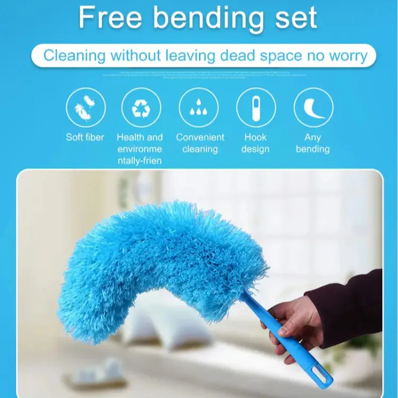 Chicken feather duster dust sweeping dust household retractable blanket sweeping cleaning artifact zen car duster duster