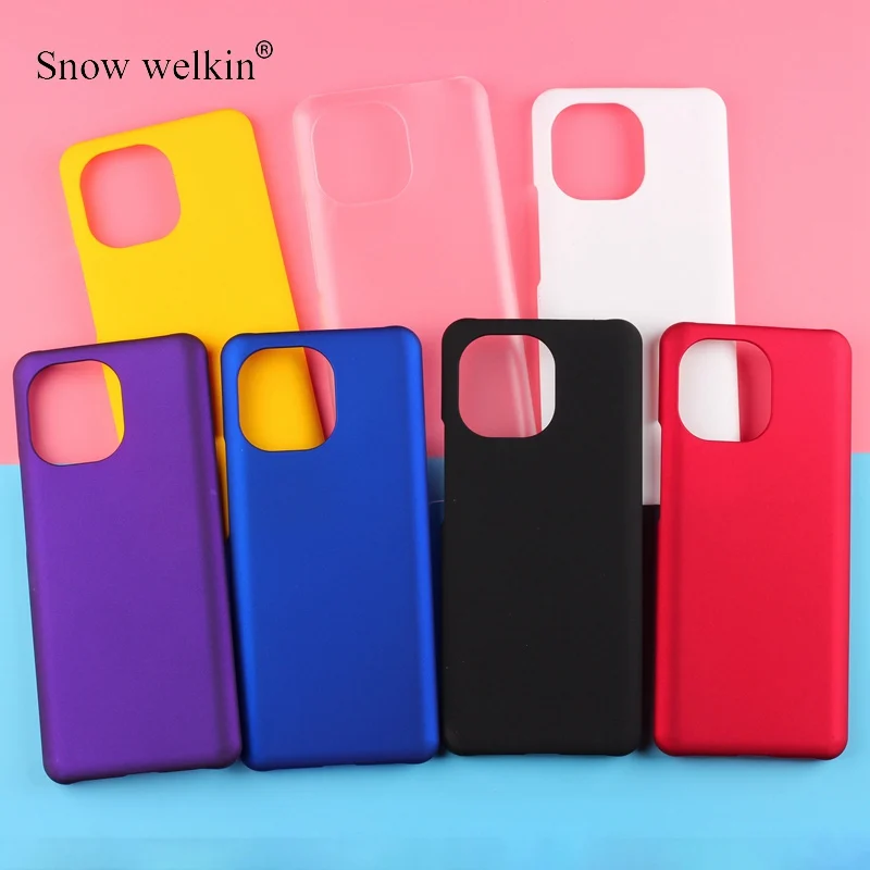 For Xiaomi 12 12T Pro 12X Rubberized Matte Hard Plastic Case For Xiaomi Mi 11 Ultra Lite 5G 11T 11i 11X 13 Pro Back Phone Cover