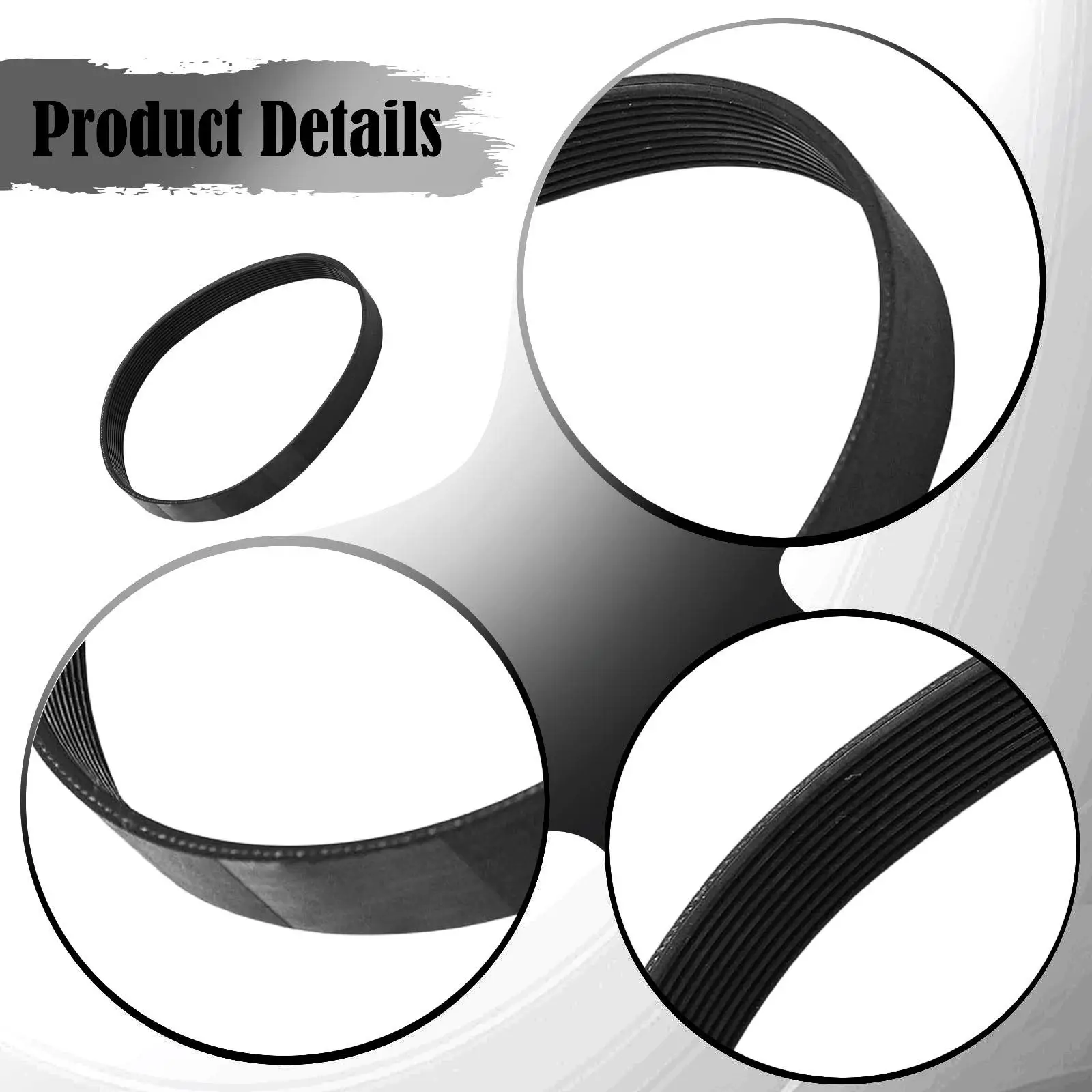 

Rubber Table Saw Drive Belt 5140085-55 Durable Sturdy Transmission Belt for PCB270TS Workshop Use
