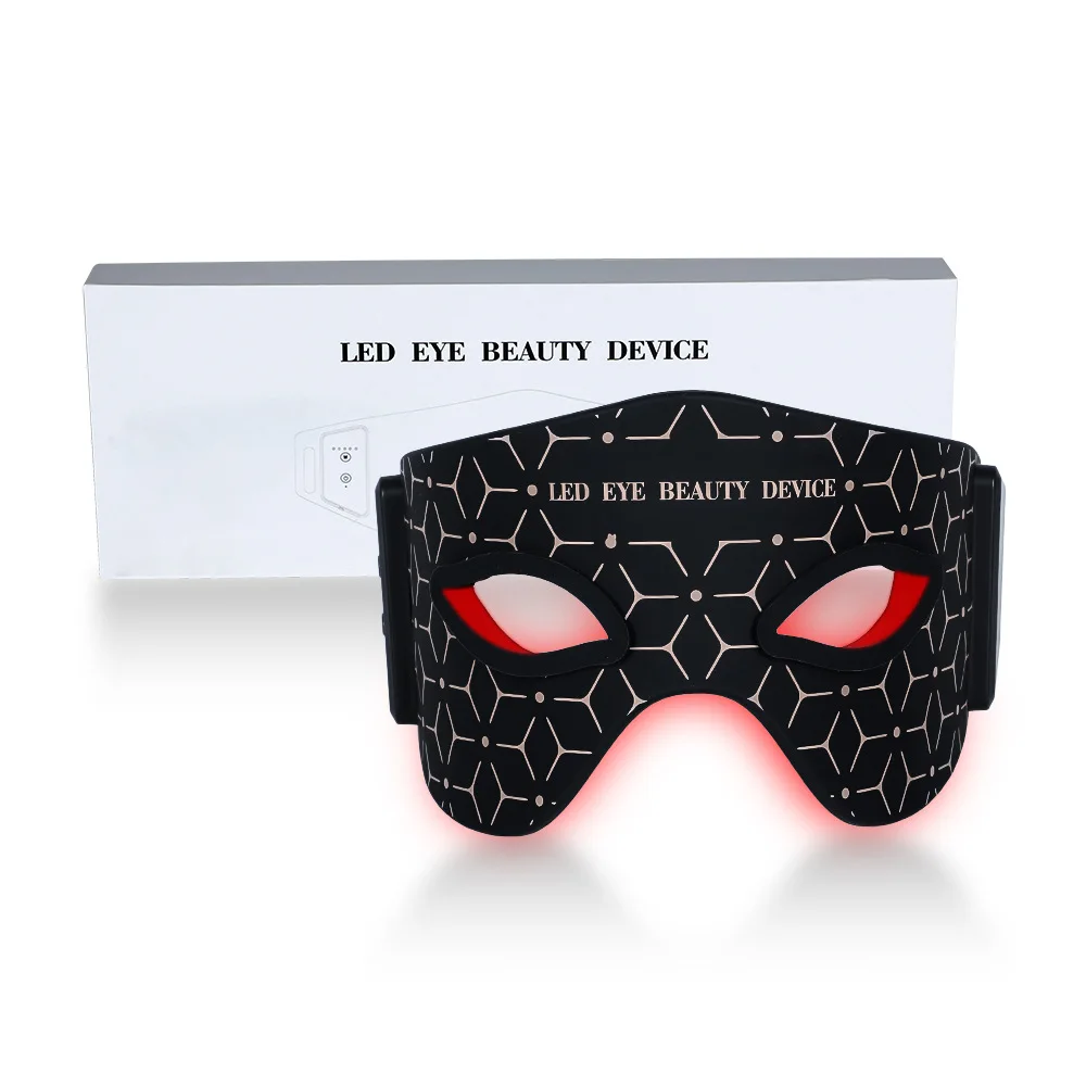Red Light Silicone Eye Mask 7 Colors LED Photon Flexible Eyes Mask Relieves Eye Fatigue Anti-Wrinkle Dark Circles Wireless Use
