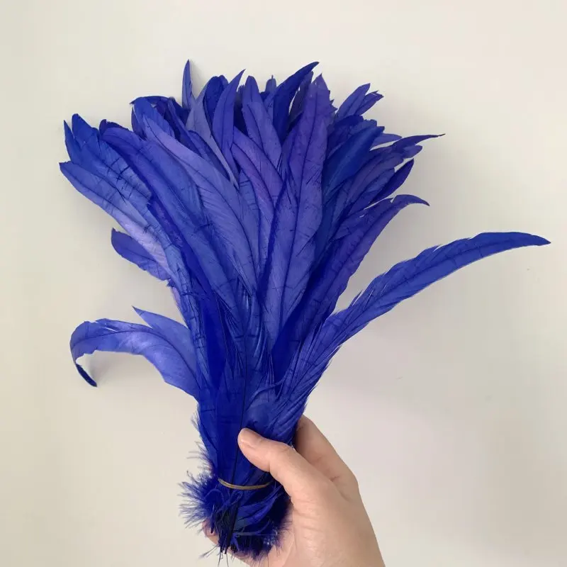 Hahnenschwanzfeder, 100 Stück, Rot, Schwarz, alle Größen, DIY-Feder, Kleidung, Schmuck, Accessoires, Hochzeitszubehör, Leistung erforderlich – Detail 6