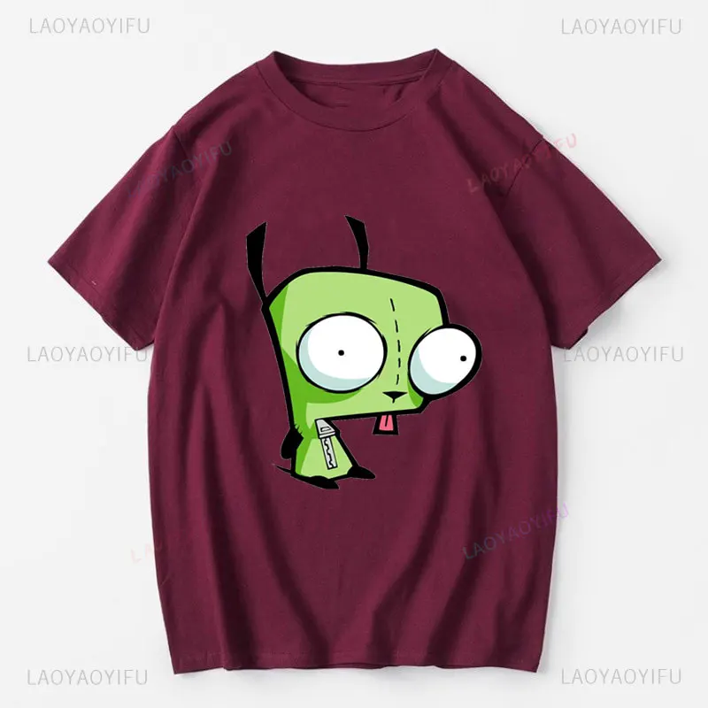 Robloxs وجه أنيمي روبوت قميص عادية متعة ميمي الملابس Harajuku القطن مضحك نمط تي شيرت Camisa الفكاهة طباعة المحملة القمم
