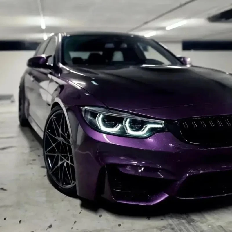 

Vinyl Sticker Paint Metallic Midnight Purple Style for Car Wrap Film