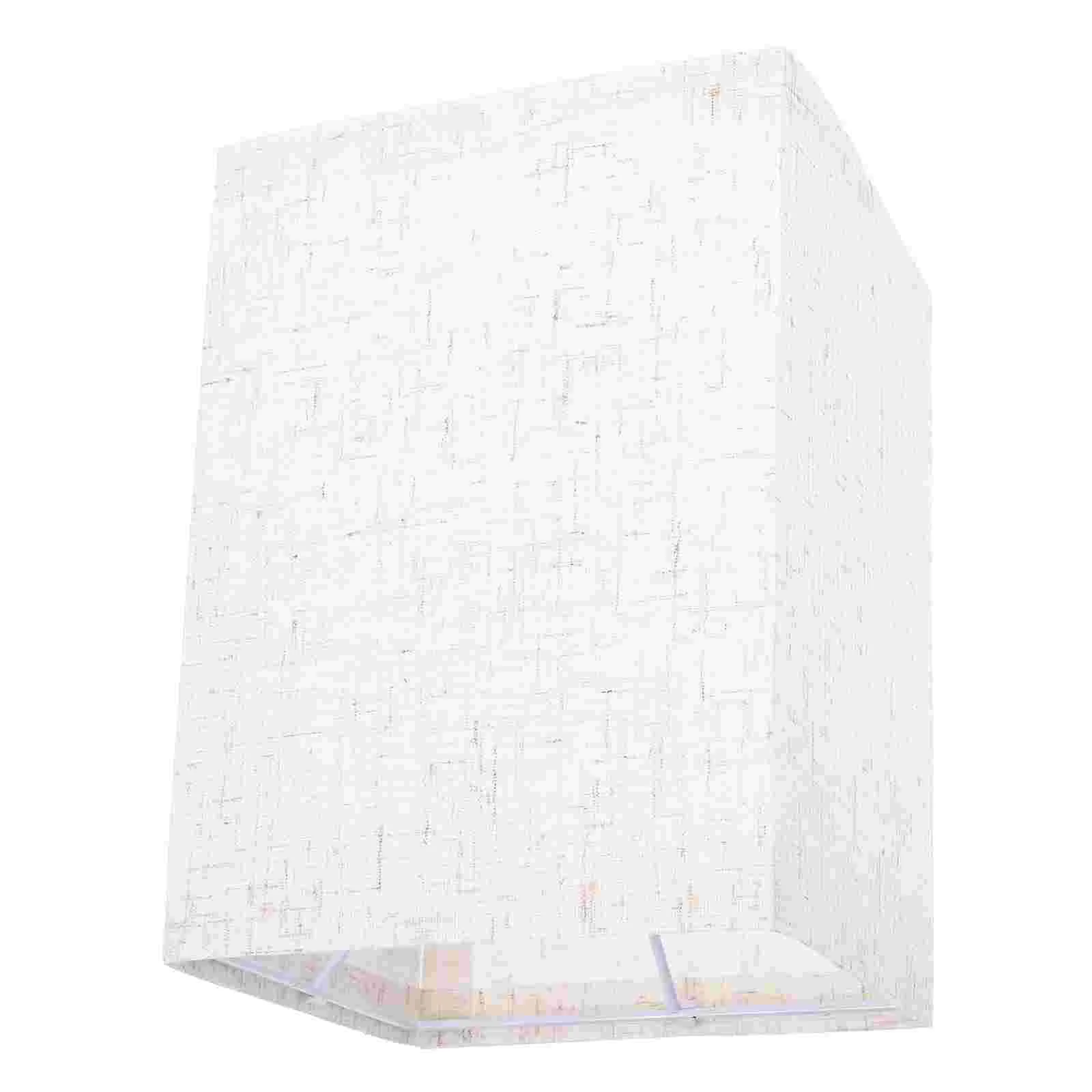 

Lampshade Accessory Vintage Table Detachable Folding Light Delicate Cloth Cover Square
