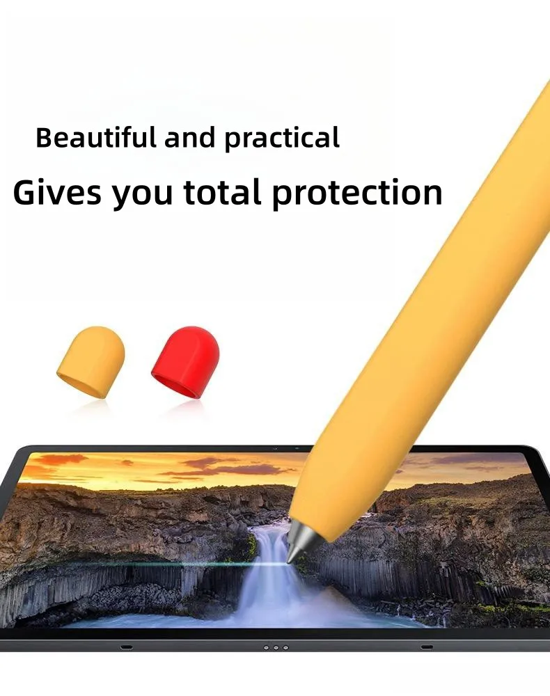 Silikonhülle für Samsung Galaxy Tab S10 S11 Ultra S6 Lite S7 S8 S9 Stift Schutzhülle Weiche Stoßfeste Tablet-Stylus-Hülle – Detail 3