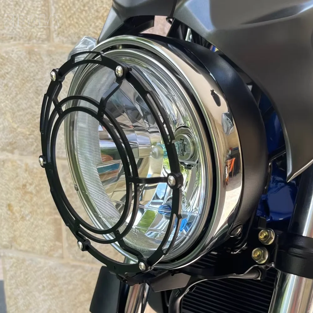 

Motorcycle For Suzuki SV650 / X ABS Cafe Racer / ABS 2016-2019-2024-2025-2026 Headlight Bracket Guard Cover Grill Protector