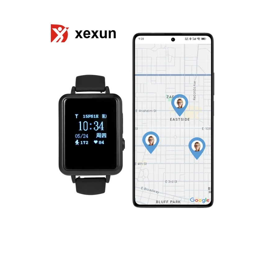 

Xexun Child Tracker Bracelet for Children Rastreador Y Localizador Inteligente Gf07 Rechargeable Track Can Znajdowacz Gps