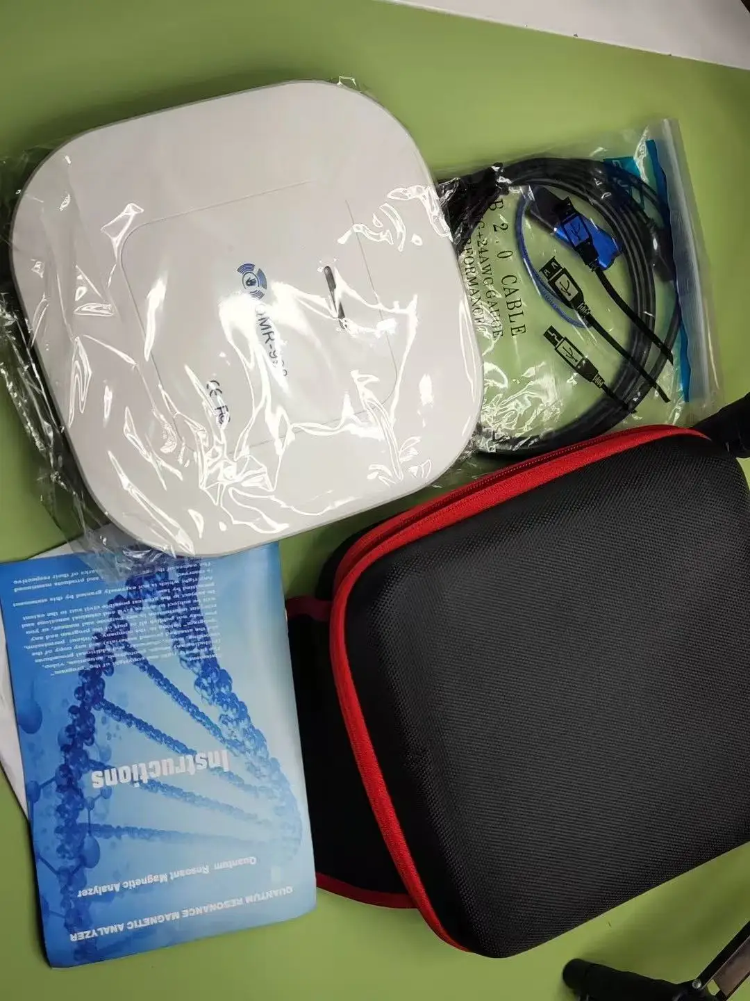 Analizzatore magnetico quantistico QMR-998, scanner di salute multilingue con 52 rapporti di test sub-salutistici