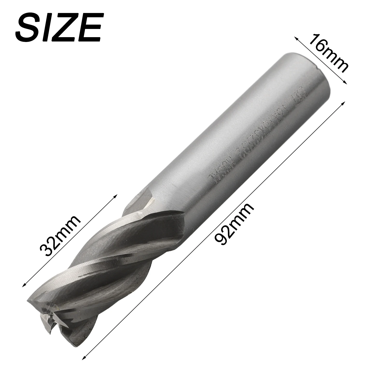 Tools Drill Home Bit CNC Carved Copper Cutter End HSS HSS-AL High Toughness Mill Shank Straight 14-16mm Treatment