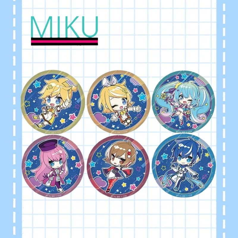 Hatsune Miku Badge Cartoon Anime periferiche carino spilla giapponese Kawaii fai da te Itbag accessori di abbigliamento regali da collezione nuovo