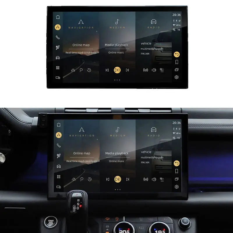 

13.3 Inch 8-Core Android 14 System Car DVD Player Multimedia GPS Navigation Carplay for Land Rover Defender L663 2020 2021 2022