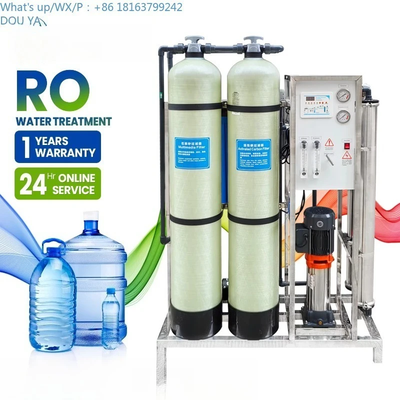 

Industry Water Treatment Equipment 500LPH Reverse Osmosis Water Treatment for Drinking Water